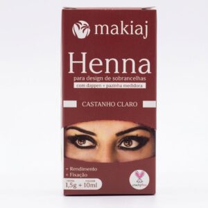 Henna para Sobrancelhas Castanho Claro