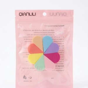 Kit Puffs Coloridos – Qianlili
