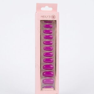 Unhas Postiças Autocolantes Meily´s - Magenta (12 unidades)