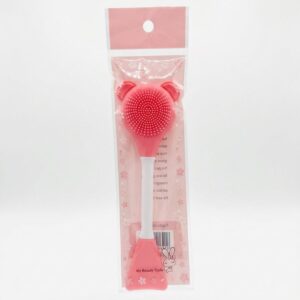 Pincel de Silicone 2 em 1 : Limpeza Facial e Aplicação de Máscaras